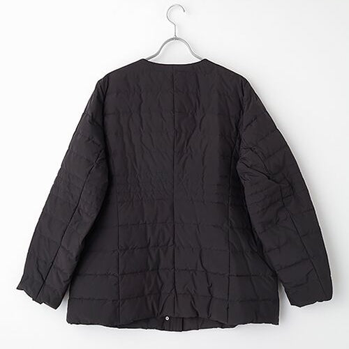 【Lサイズ】ノーカラー　ダウンジャケット　VALENZA　5557712