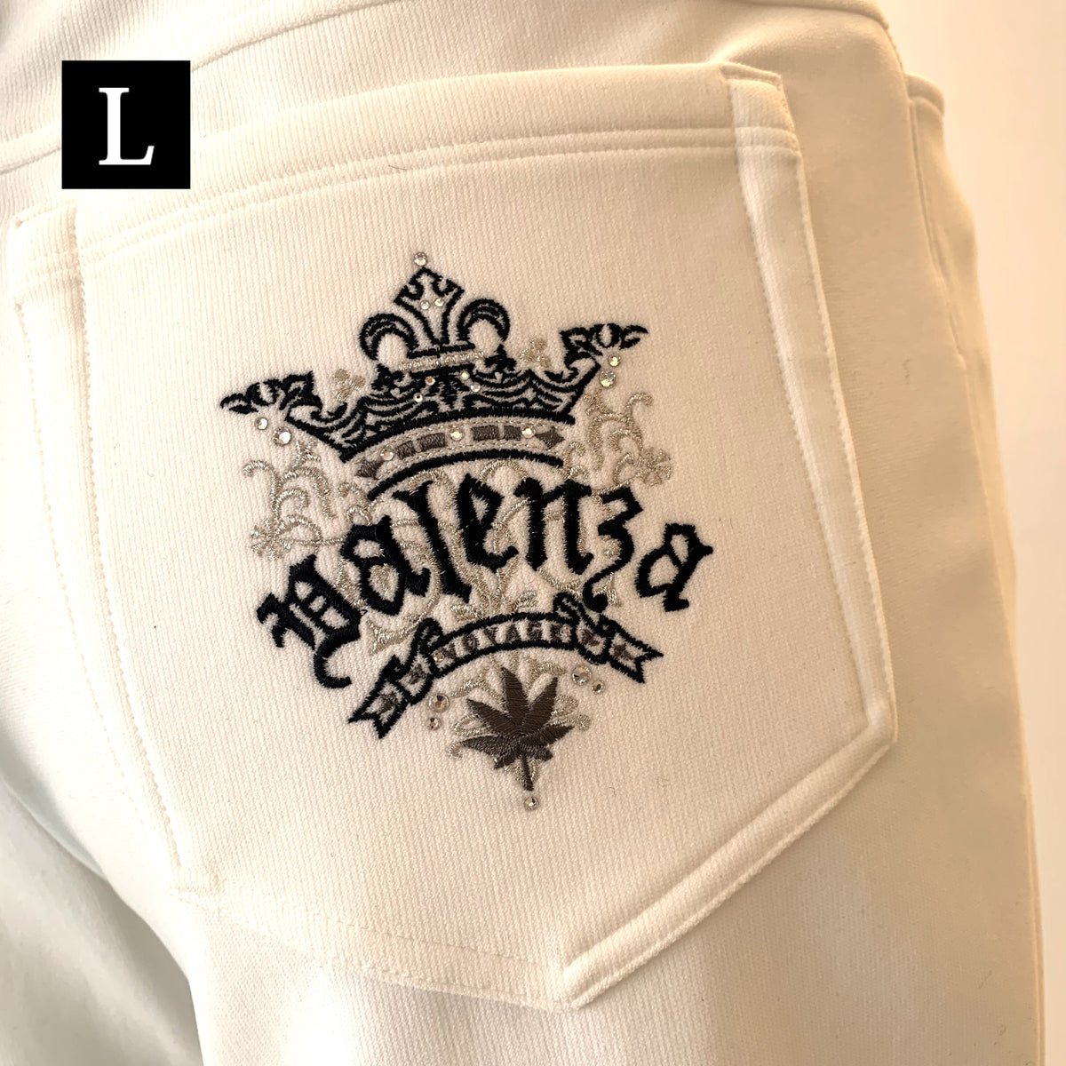 【Lサイズ】発熱効果　ストレッチパンツ　 VALENZA