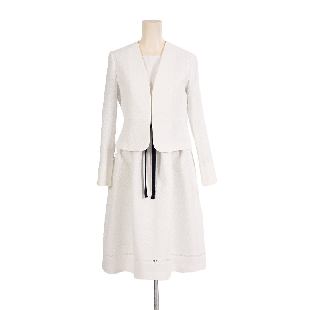 花柄ジャガード　ノースリーブワンピース　Dear Princess 3029151