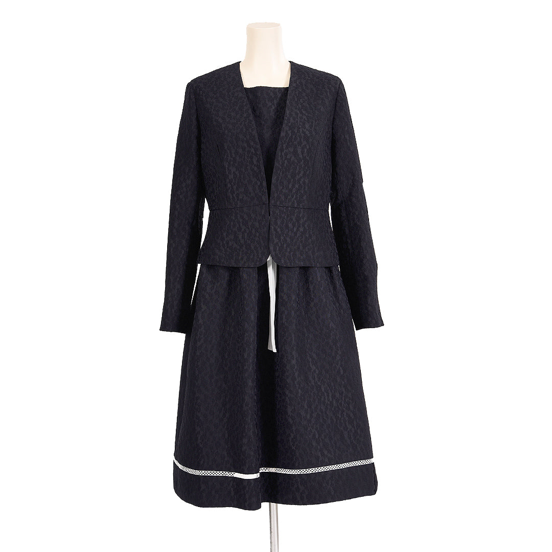 花柄ジャガード　ノースリーブワンピース　Dear Princess 3029151