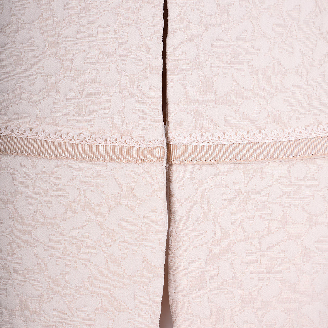 花柄　ジャガード　ハートネック　ジャケット　お呼ばれ　結婚式　羽織　ペプラム　DearPrincess　ディアプリンセス　ディアプリ