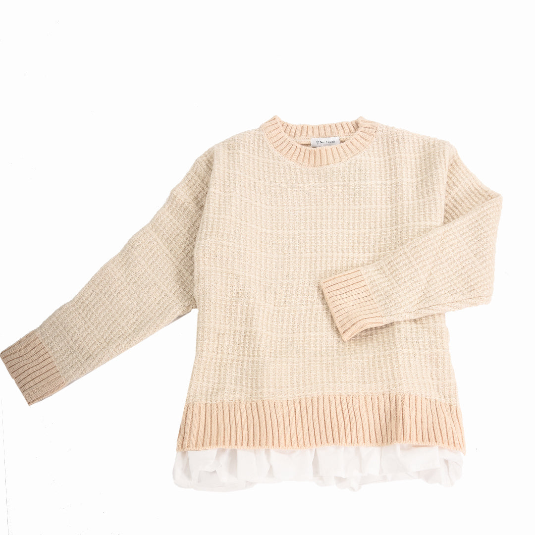 【OUTLET】ジャガードニット　プルオーバー　Dear Princess 3143002