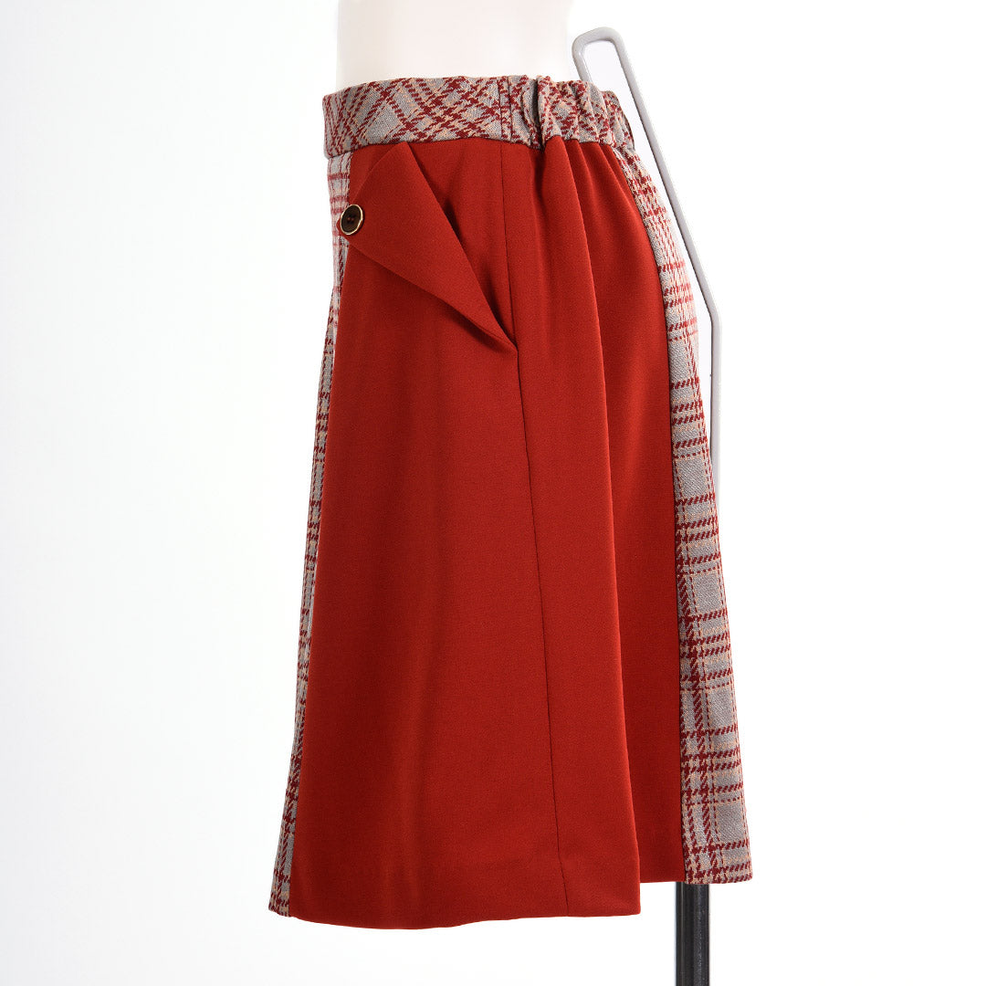 A/W Gloss Check Skirt Dear Princess