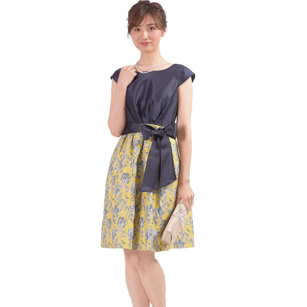 Poko Poko Jacquard Light Shantung Occasion Dress Dear Princess