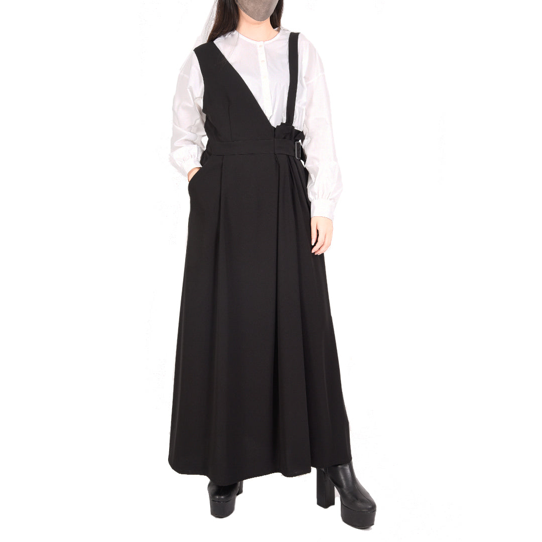 ノーカラーコットンブラウス　B DONNA 6541001